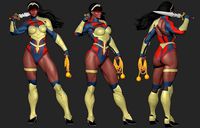 Yara Flor  - Wonder Woman | 3D