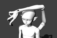 BJD doll vampire boy Alex ball joint doll | 3D