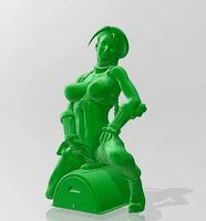 3D model in STL format -Cammy street fighter - for 3D printers | 3D