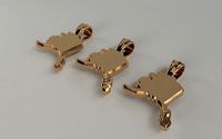 US State Flag Pendants - Alaska | 3D