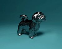 Shih Tzu polygonal | 3D