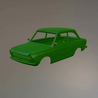 Daf 55 Saloon | 3D