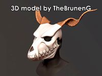 Elias Ainsworth Skull Ancient Magus Bride Cosplay | 3D