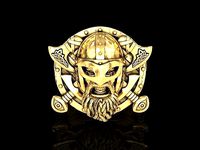 The viking Warrior Ring | 3D