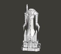 League of Legends ARAM Red Turret 3D Model | 3D