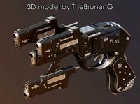 Gantz 0 Y-gun | 3D