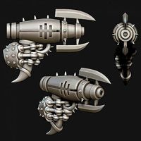 Grotesque Monstrocity Liquifer Gun | 3D