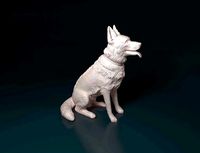 German shepherd | 3D