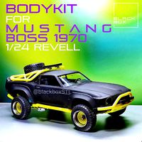 Bodykit for Mustang BOSS 1970 Revell 1-24th | 3D