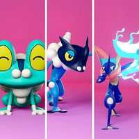 pokemon froakie evolution pack | 3D