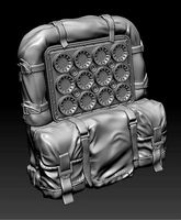 Jedha Trooper Backpack for 6inch figure upgrade | 3D