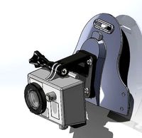 GoPro mount for PVS-21 NVG mount - BRACKET ONLY | 3D