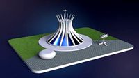 Catedral de Brasilia - 1 by 500 Scale - READY FOR 3D Print | 3D