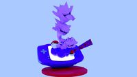 POKEMON DIORAMA GENGAR HUNTER Y GASTLY | 3D