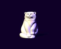 cat manul toy | 3D