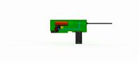 Pneumatic machinegun for print | 3D