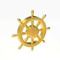 Dharma Wheel | 3D