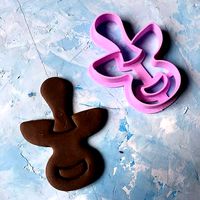 Pacifier Cookie Cutter | 3D