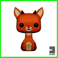Rudolph XMAS FUNKO POP TOYART MERRY CHRISTMAS  | 3D