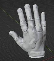 Guantes tacticos militares | 3D