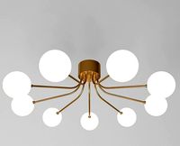flannel orbit chandelier | 3D