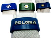 PALOMA 3D Napkin Ring with back motif | 3D