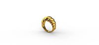 Croissant ring | 3D