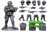 Soldiers Constructor  | 3D