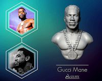 Gucci Mane Bust | 3D
