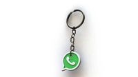 WhatsApp keychain | 3D