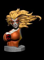 Thundercats bust Cheetara 3d printing files | 3D
