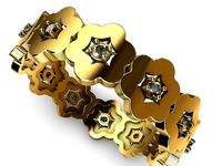 3 designer pattern ring stl verified | 3D