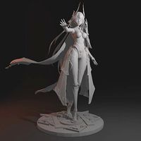 Raiden Shogun Boss Genshin Impact Figure HIDEF KEYED | 3D