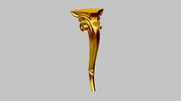 Furniture Leg CNC Mold 1007 | 3D