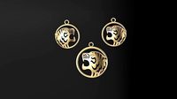 tiger pendant2 | 3D