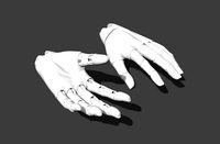 3D BJD doll ball joint doll men hand | 3D