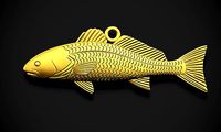 Redfish Pendant | 3D