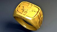 Ring Ford jewerly | 3D