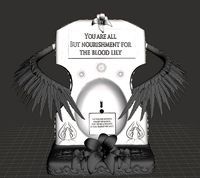 Final Fantasy XIV WHM Job Crystal and Holder | 3D