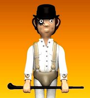 A CLOCKWORK ORANGE  ALEX | 3D