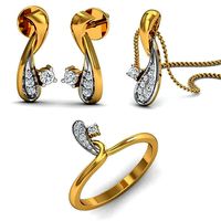 Women Earring Pandant Ring 3dm Render | 3D