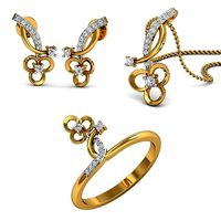 Women Earring Pandant Ring 3dm Render | 3D