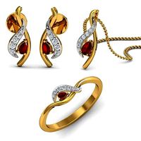 Women Pandant Ring Earring 3dm Render Detail | 3D