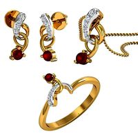 Women Pandant Ring Earring 3dm Render Details | 3D