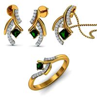 Women Pandant Ring Earring 3dm Render Detail | 3D