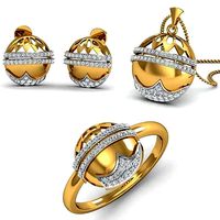 Women Pandant Ring Earring 3dm Render Details | 3D