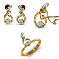 Women Pandant Ring Earring 3dm Render Detail | 3D