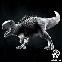 Giganotosaurus - Pre-Supported STL Files for 3D-Printing | 3D