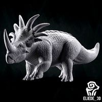 Styracosaurus - Pre-Supported STL Files for 3D-Printing | 3D