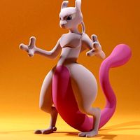 POKEMON 150 MEWTWO | 3D